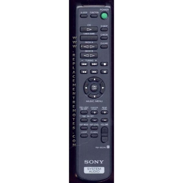 Sony RM-SE2AV Audio Remote Control – RMSE2AV