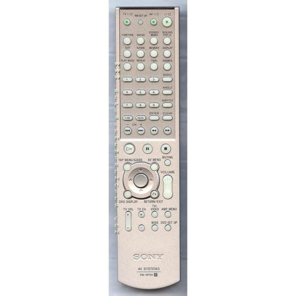 Sony RM-SP50 Receiver Remote Control – RMSP50