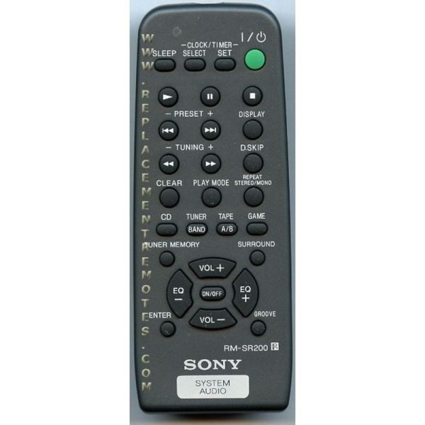 Sony RM-SR200 Audio Remote Control – RMSR200