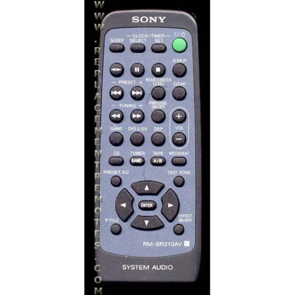 Sony RM-SR210AV Audio Remote Control – RMSR210AV