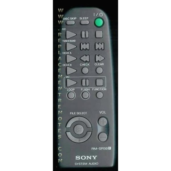 Sony RM-SR5B Audio Remote Control – RMSR5B