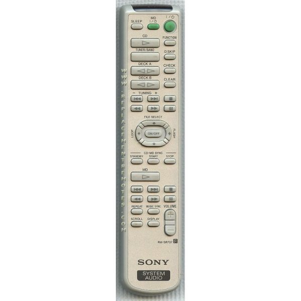 Sony RM-SR707 Audio Remote Control – RMSR707