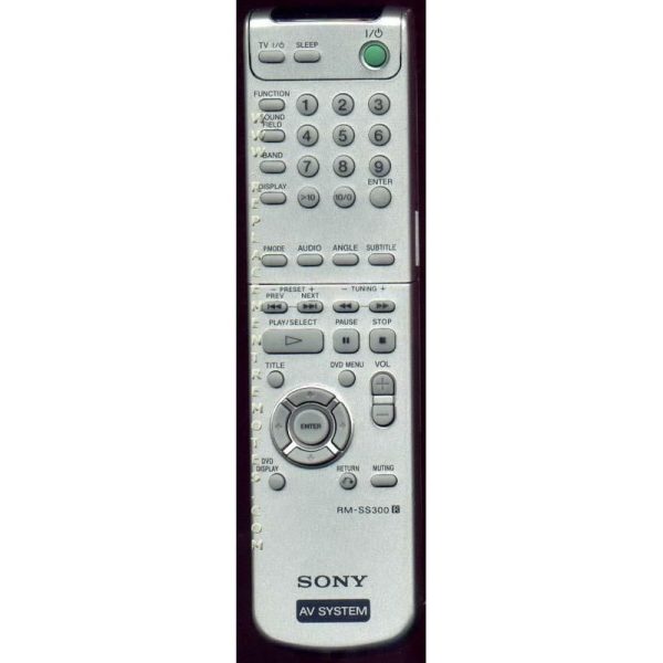 Sony RM-SS300 Receiver Remote Control – RMSS300