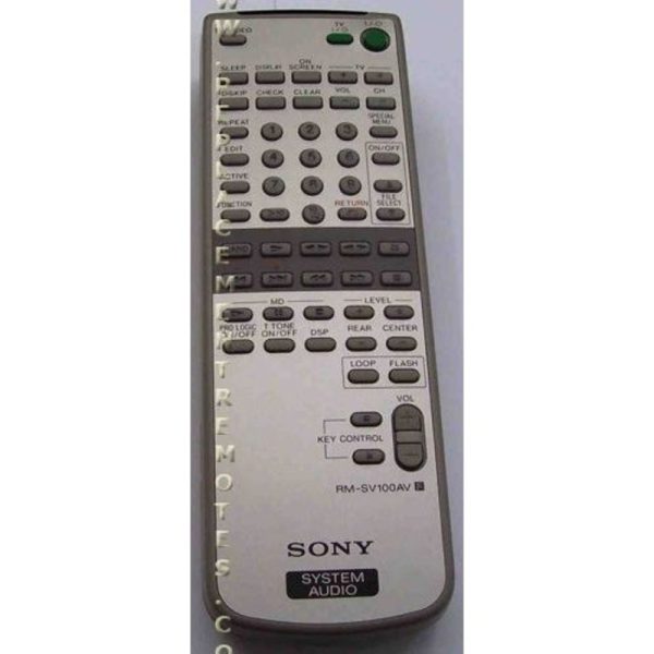 Sony RM-SV100AV Audio Remote Control – RMSV100AV