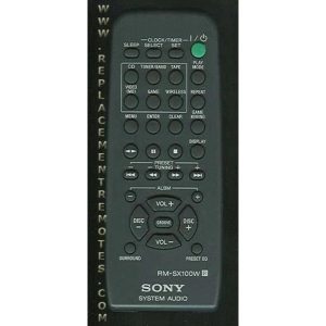 Sony RM-SX100W Audio Remote Control – RMSX100W
