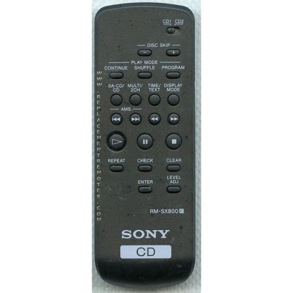 Sony RM-SX800 CD Remote Control – RMSX800