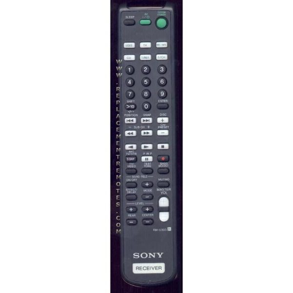 Sony RM-U303 Receiver Remote Control – RMU303