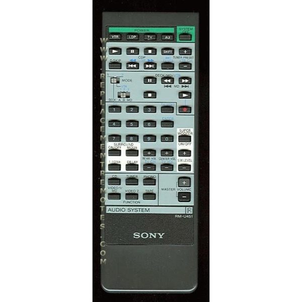 Sony RM-U451 Audio Remote Control – RMU451