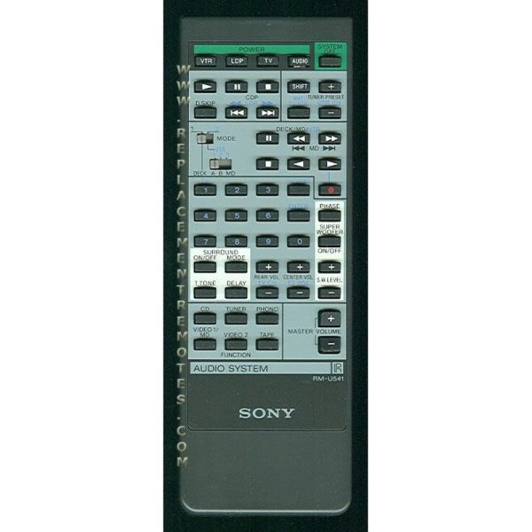 Sony RM-U541 Audio Remote Control – RMU541