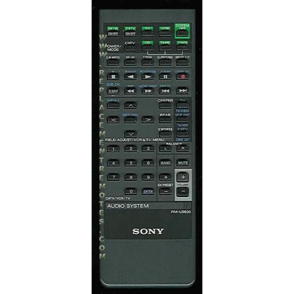 Sony RM-U5600 Audio Remote Control – RMU5600