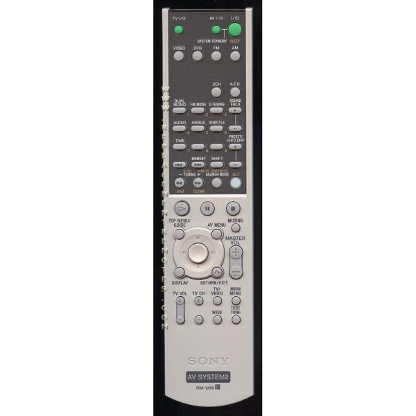 Sony RM-U66 Receiver Remote Control – RMU66