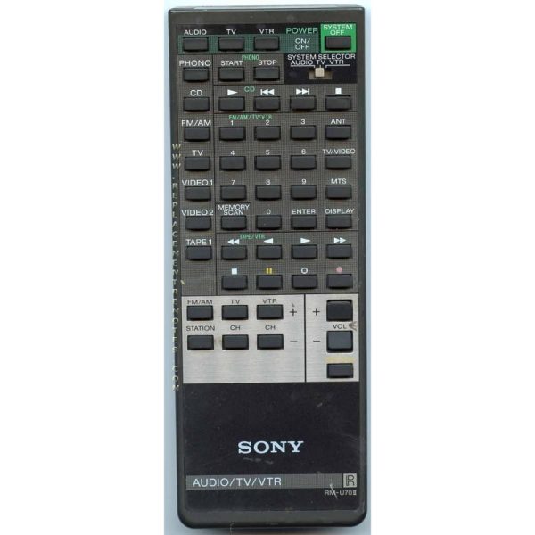 Sony RM-U70II Audio Remote Control – RMU70II