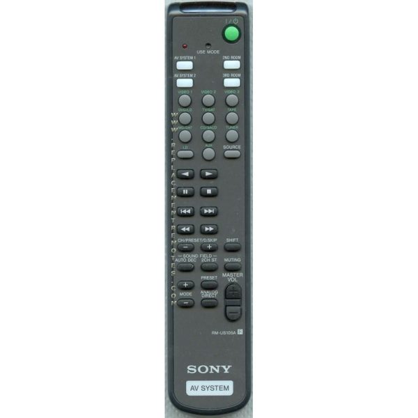 Sony RM-US105A Receiver Remote Control – RMUS105A