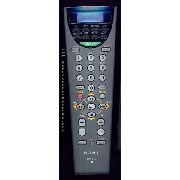 Sony RM-V60 TV Remote Control – RMV60