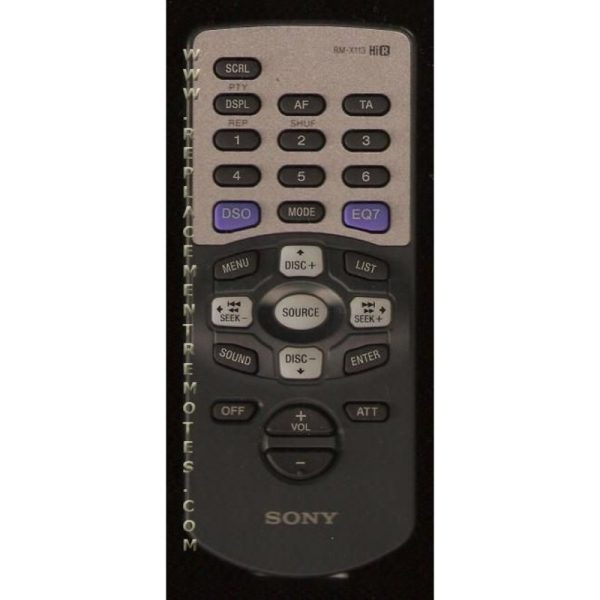 Sony RM-X113 Car Audio Remote Control – RMX113