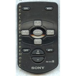 Sony RM-X115 Audio Remote Control – RMX115