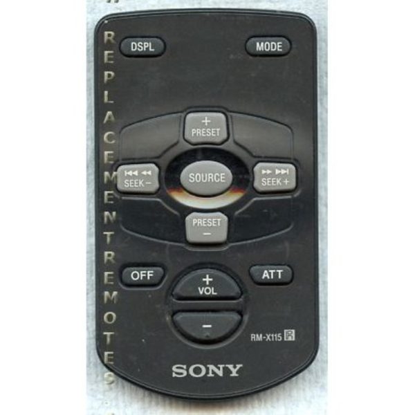 Sony RM-X115 Audio Remote Control – RMX115