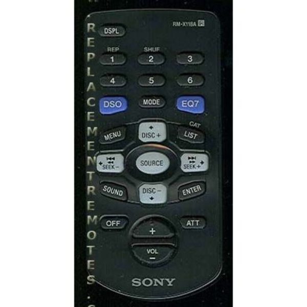 Sony RM-X118A Audio Remote Control – RMX118A