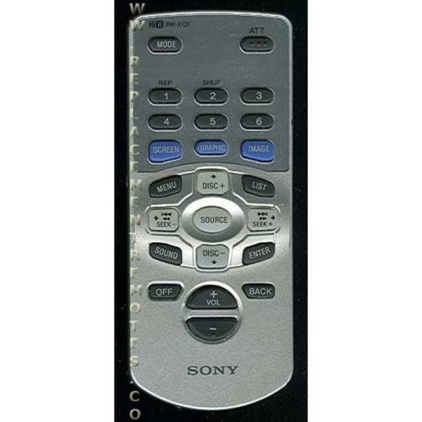 Sony RM-X131 Car Audio Remote Control – RMX131