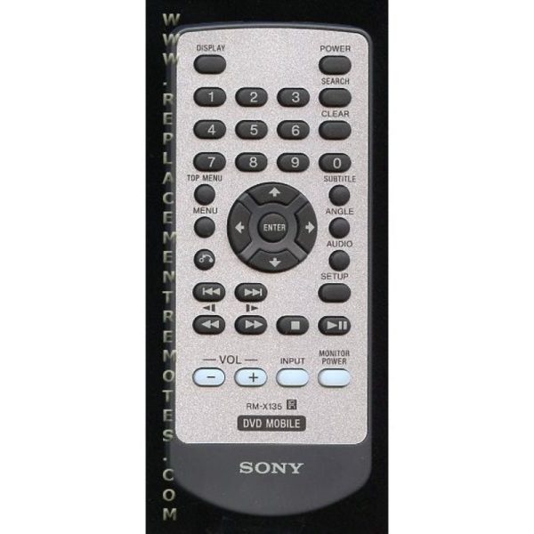 Sony RM-X135 Car Audio Remote Control – RMX135