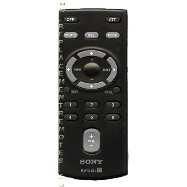 Sony RM-X151 Car Audio Remote Control – RMX151