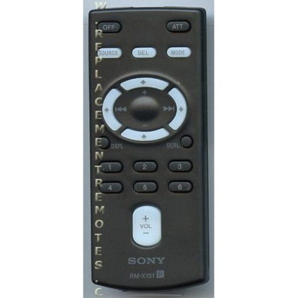 Sony RM-X151 Car Stereo Audio Remote Control – 147907712 – RMX151