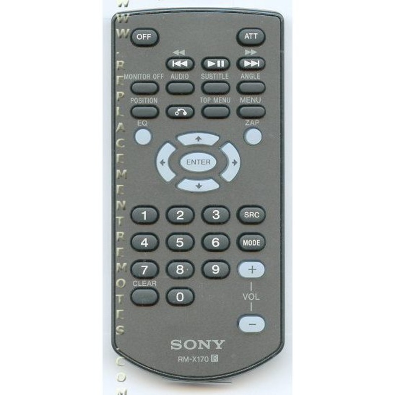 Sony RM-X170 Audio Remote Control – RMX170