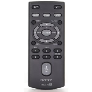 Sony RM-X172 Car Audio Remote Control – 1-480-150-24, RM-1X172 148015024 – RMX172