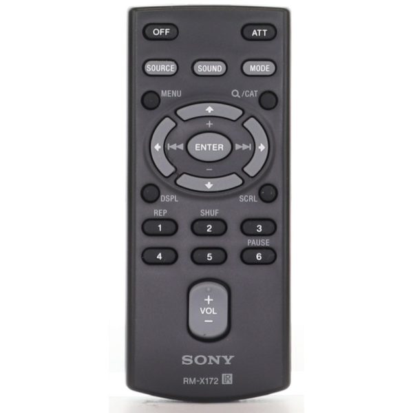 Sony RM-X172 Car Audio Remote Control – 1-480-150-24, RM-1X172 148015024 – RMX172