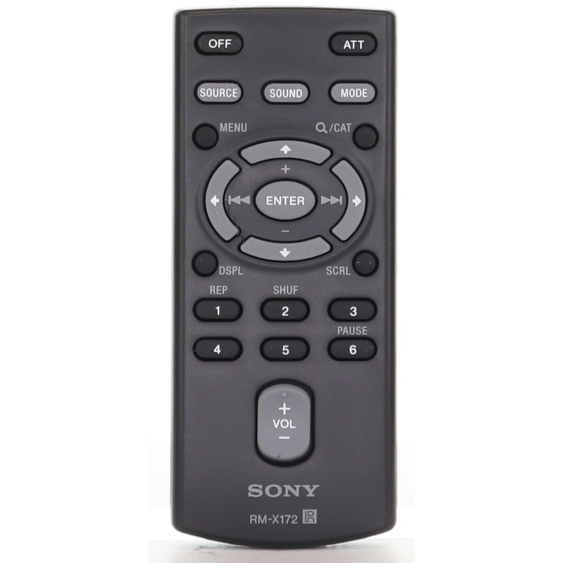 Sony RM-X172 Car Audio Remote Control – 1-480-150-24, RM-1X172 148015024 – RMX172
