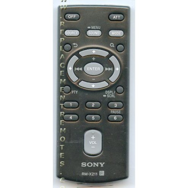 Sony RM-X211 Car Audio Remote Control – RMX211