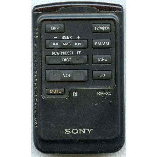 Sony RM-X3 Car Audio Remote Control – RMX3