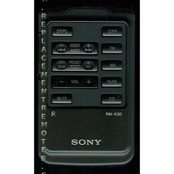 Sony RM-X30 Car Audio Remote Control – RMX30