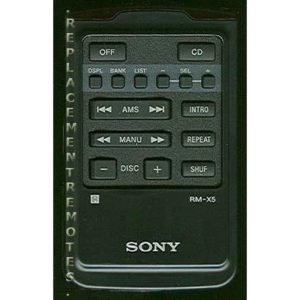Sony RM-X5 CD Remote Control – RMX5
