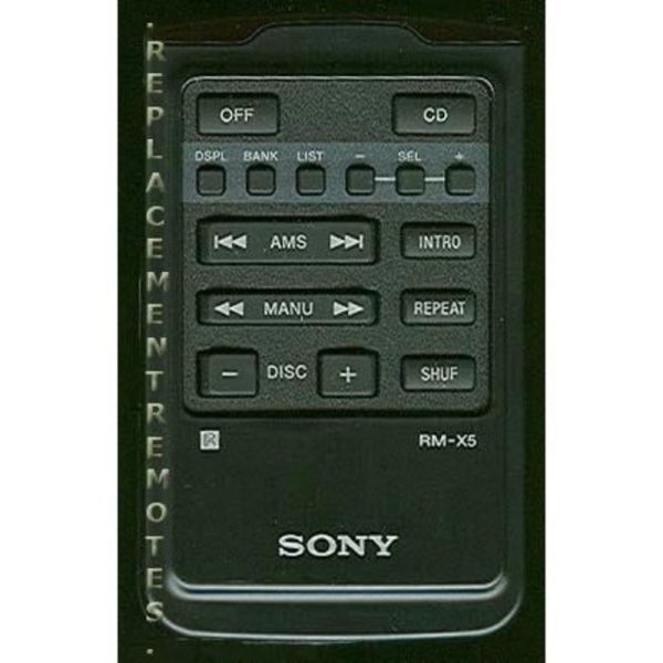 Sony RM-X5 CD Remote Control – RMX5