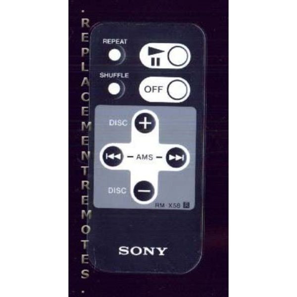 Sony RM-X58 Car Audio Remote Control – RMX58