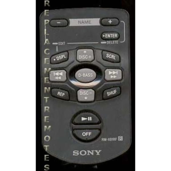 Sony RM-X81RF Car Audio Remote Control – RMX81RF