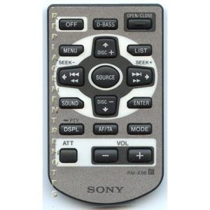 Sony RM-X96 Car Audio Remote Control – RMX96