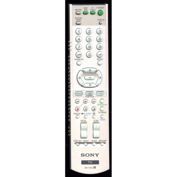 Sony RM-Y1104 TV Remote Control – RMY1104