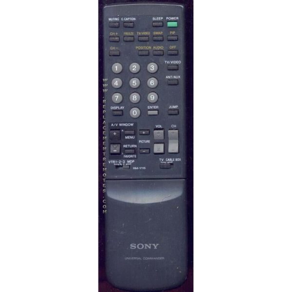 Sony RM-Y115 TV Remote Control – RMY115