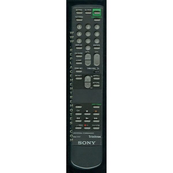 Sony RM-Y117 TV Remote Control – RMY117