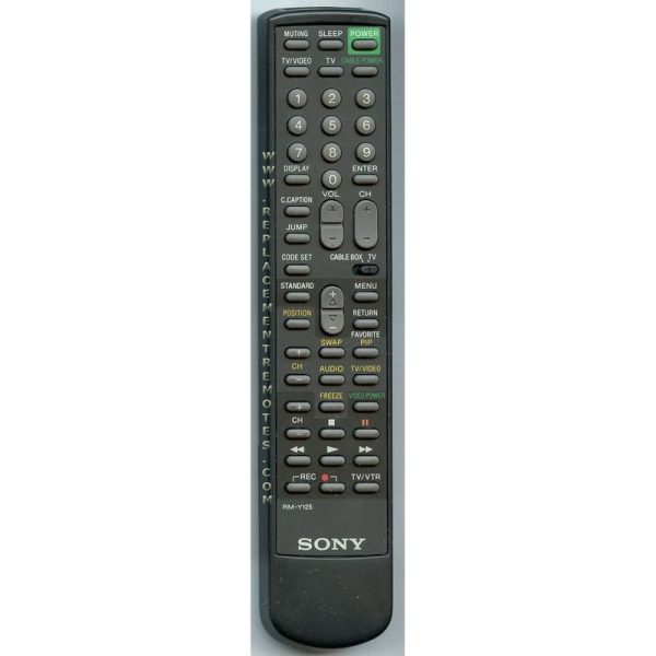 Sony RM-Y125 TV Remote Control – RMY125