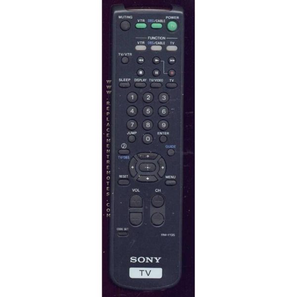 Sony RM-Y135 TV Remote Control – RMY135