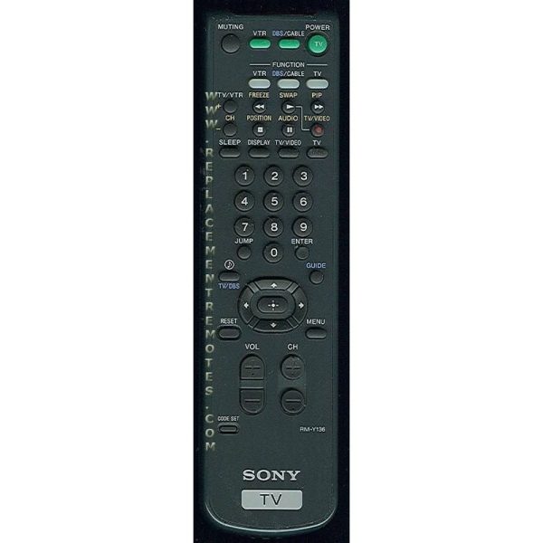 Sony RM-Y136/M TV Remote Control – RMY136