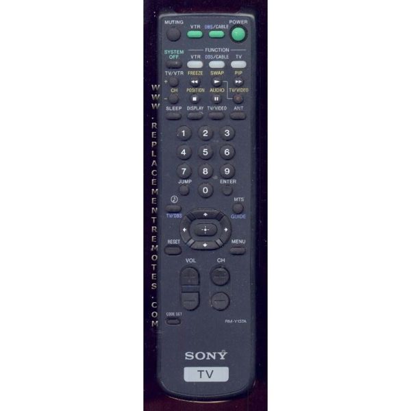Sony RM-Y137A TV Remote Control – RMY137A