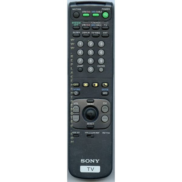 Sony RM-Y144 TV Remote Control – RMY144