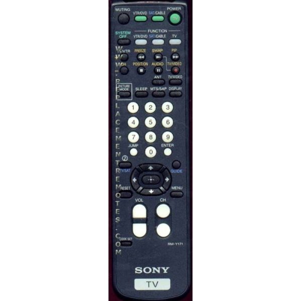 Sony RM-Y171 TV Remote Control – RMY171