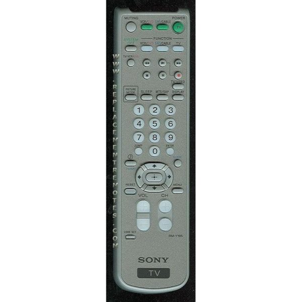 Sony RM-Y195 TV Remote Control – RMY195
