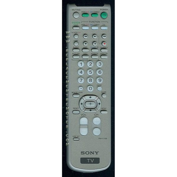 Sony RM-Y199 TV Remote Control – RMY199
