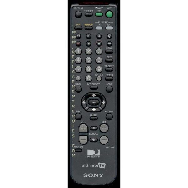Sony RM-Y804 Satellite Remote Control – RMY804